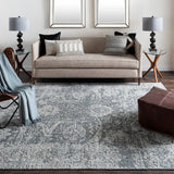 surya rug co lucknow luc 2301 charcoal rug