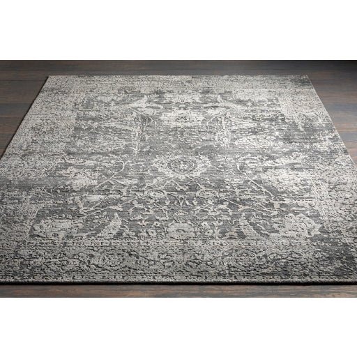 surya rug co lucknow luc 2301 charcoal rug