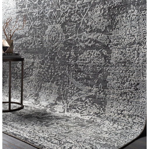 surya rug co lucknow luc 2301 charcoal rug