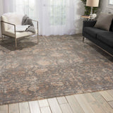 Nourison Lucent LCN02 Flint Grey Rug