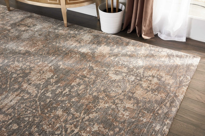 Nourison Lucent LCN02 Flint Grey Rug