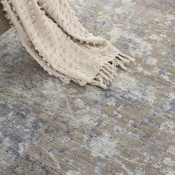Nourison Lucent LCN03 Dove Grey Rug