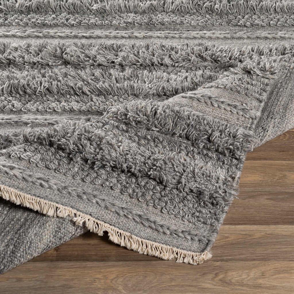 surya lugano lug 2303 medium gray rug