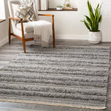 surya lugano lug 2303 medium gray rug