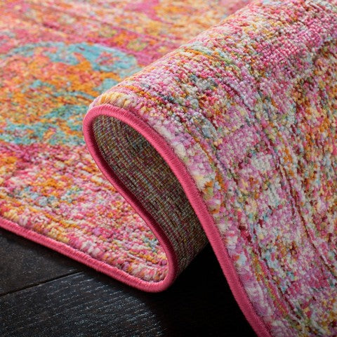 safavieh clearance luxor lux318r fuchsia rug