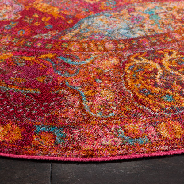 safavieh clearance luxor lux318r fuchsia rug