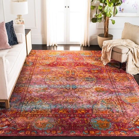 safavieh clearance luxor lux318r fuchsia rug