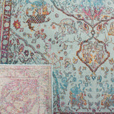 safavieh clearance luxor lux330k turquoise rug