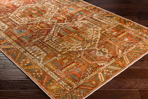 surya lavable lvb 2300 burnt orange rug