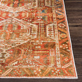 surya lavable lvb 2300 burnt orange rug