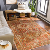 surya lavable lvb 2300 burnt orange rug