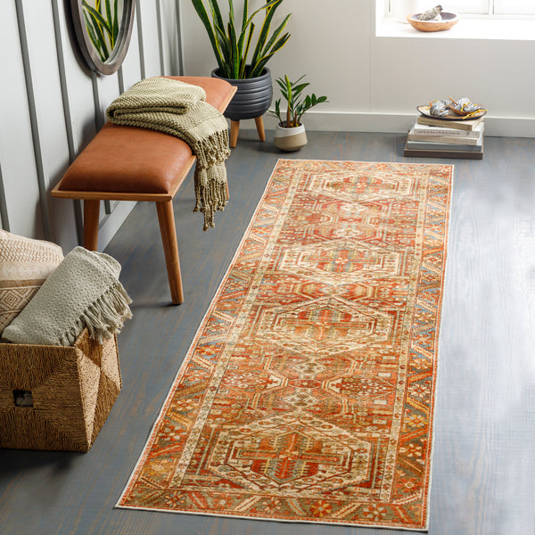 surya lavable lvb 2300 burnt orange rug