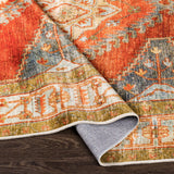 surya lavable lvb 2301 burnt orange rug