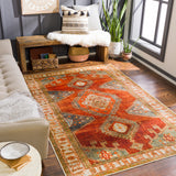 surya lavable lvb 2301 burnt orange rug