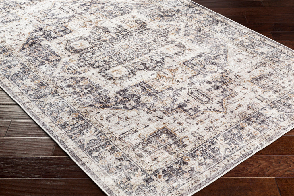 surya lavable lvb 2308 taupe rug