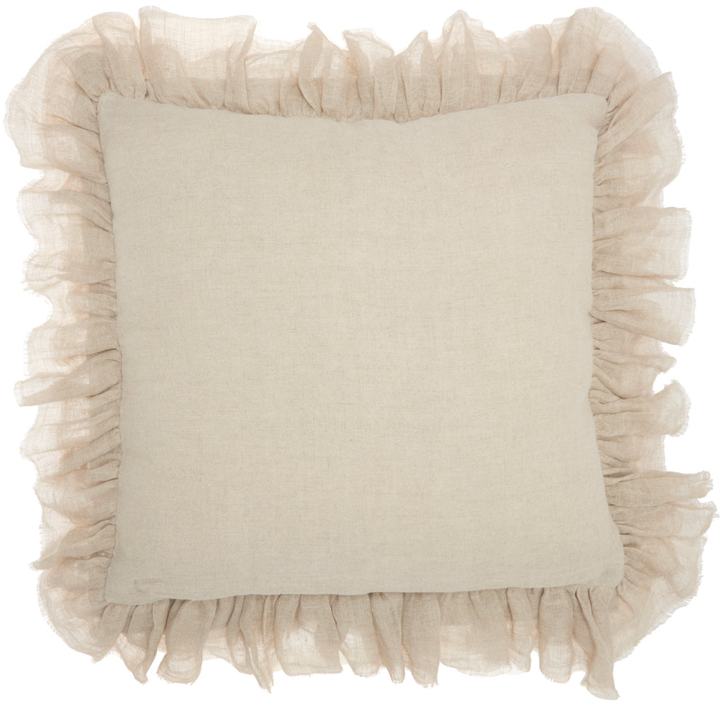 nourison sofia ge903 yellow pillow