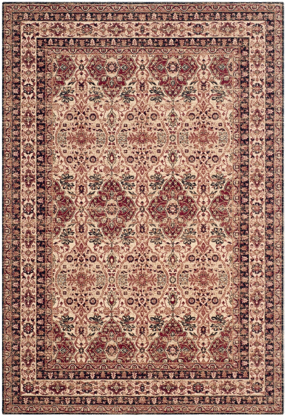 safavieh clearance lavar kerman lvk602a cream rug