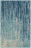 nourison passion psn09 navy light blue rug