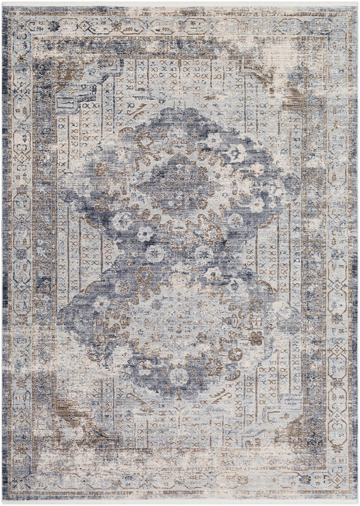Surya Closeout Closeout Liverpool LVP-2301 Charcoal Rug