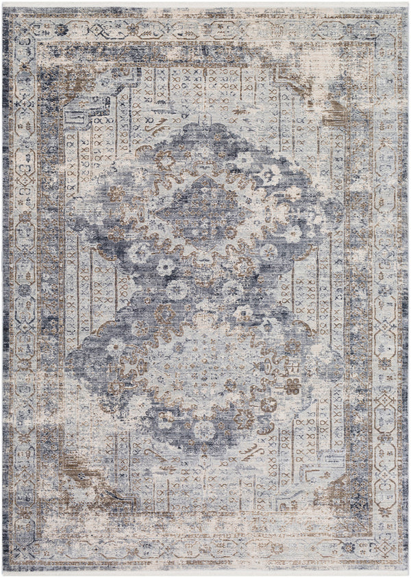 Surya Closeout Closeout Liverpool LVP-2301 Charcoal Rug