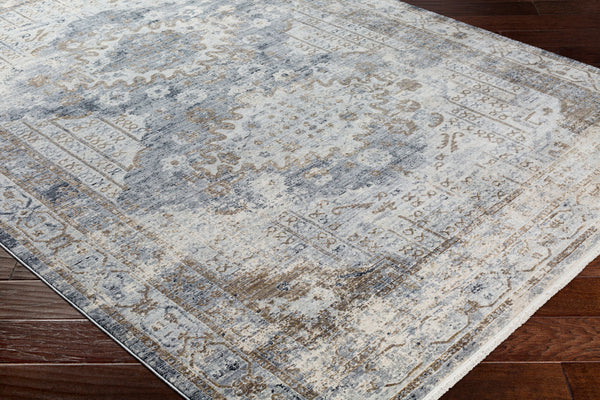 Surya Closeout Closeout Liverpool LVP-2301 Charcoal Rug
