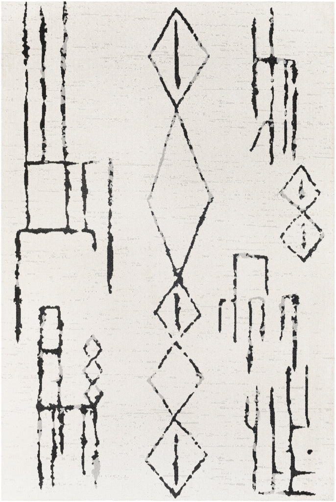 surya lavadora lvr 2318 black rug