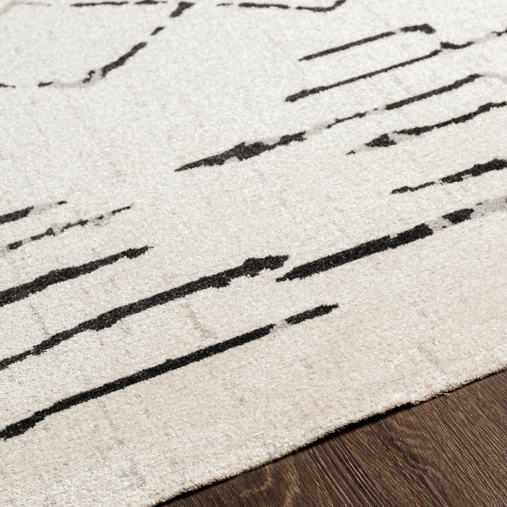 surya lavadora lvr 2318 black rug