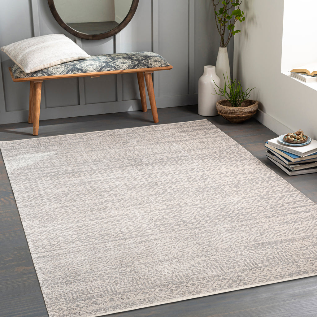surya lavadora lvr 2319 white rug