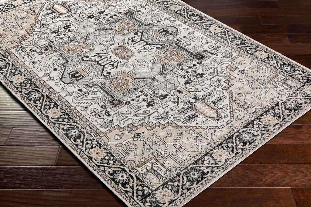 surya lavadora lvr 2322 black rug