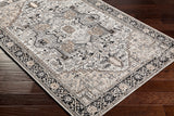 surya lavadora lvr 2322 black rug