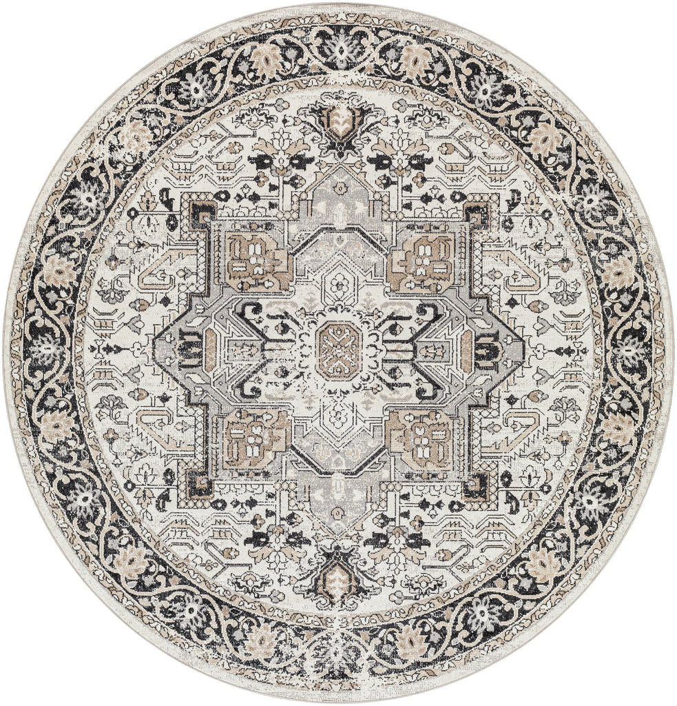 surya lavadora lvr 2322 black rug