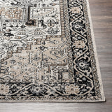 surya lavadora lvr 2322 black rug