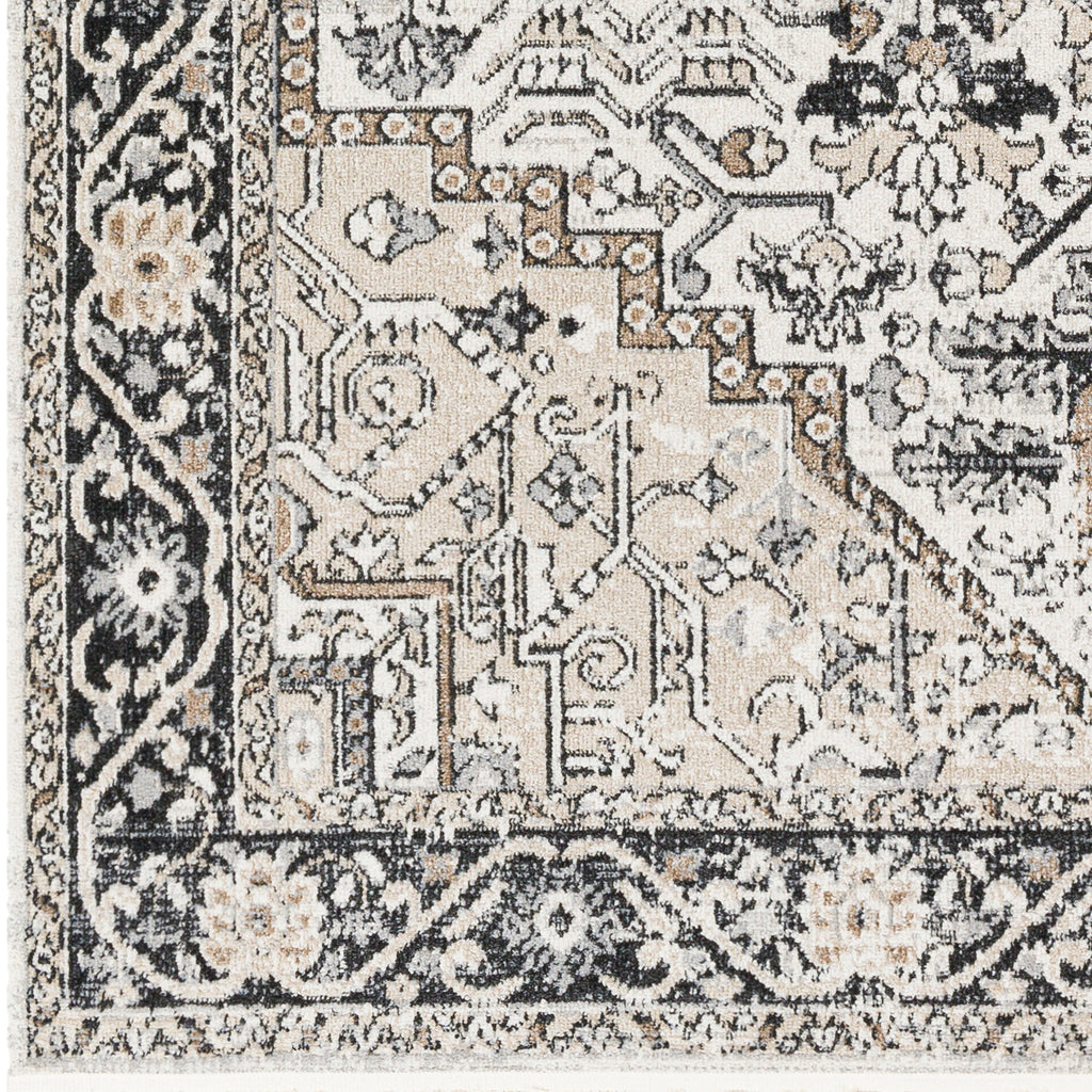 surya lavadora lvr 2322 black rug