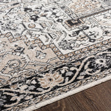 surya lavadora lvr 2322 black rug