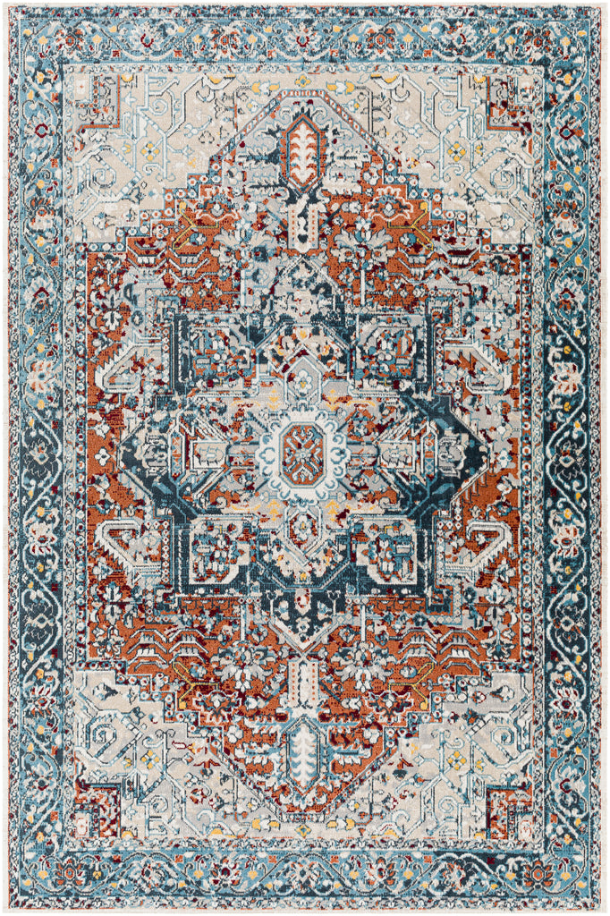 surya lavadora lvr 2323 navy rug