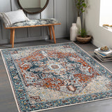 surya lavadora lvr 2323 navy rug