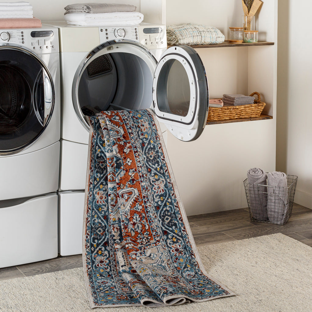surya lavadora lvr 2323 navy rug