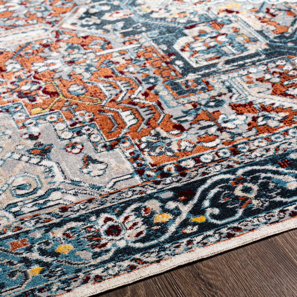 surya lavadora lvr 2323 navy rug