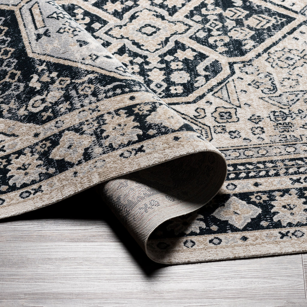 surya lavadora lvr 2324 charcoal rug