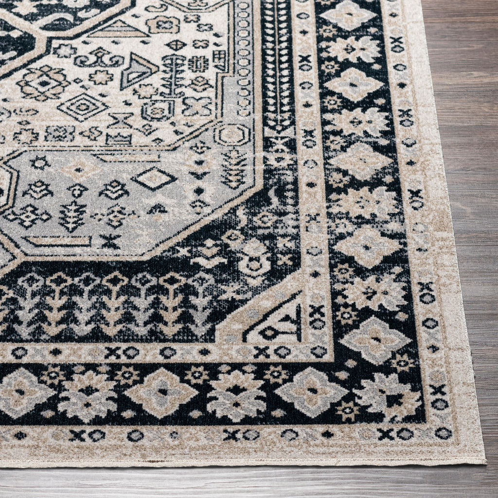 surya lavadora lvr 2324 charcoal rug