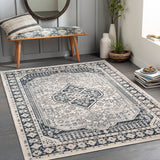 surya lavadora lvr 2324 charcoal rug