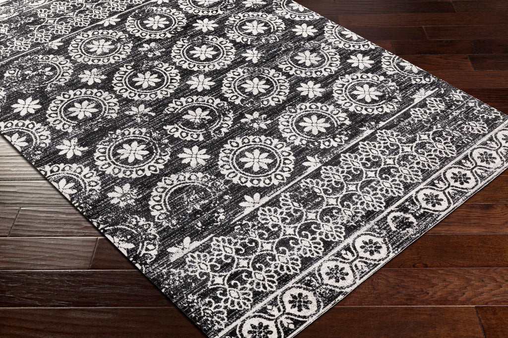 surya lavadora lvr 2325 black rug