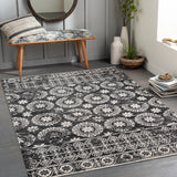 surya lavadora lvr 2325 black rug