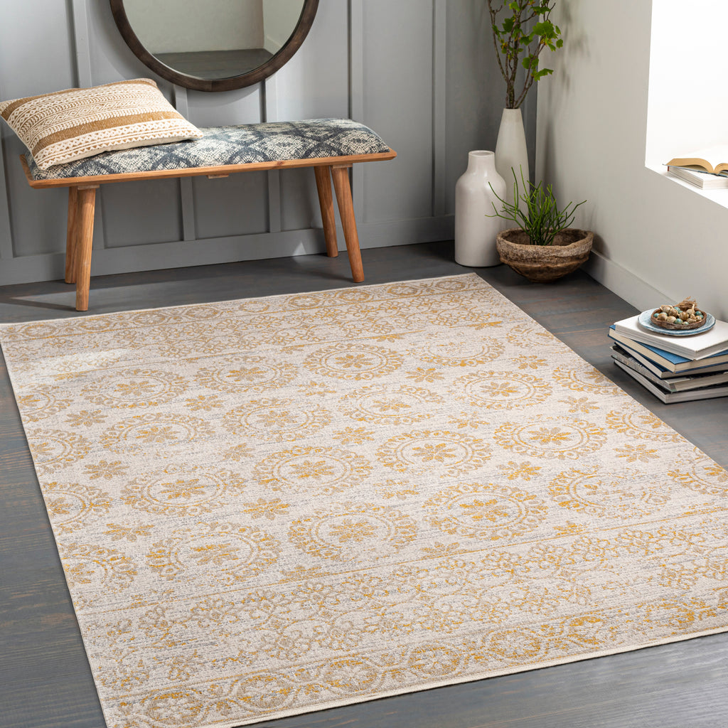 surya lavadora lvr 2327 white rug