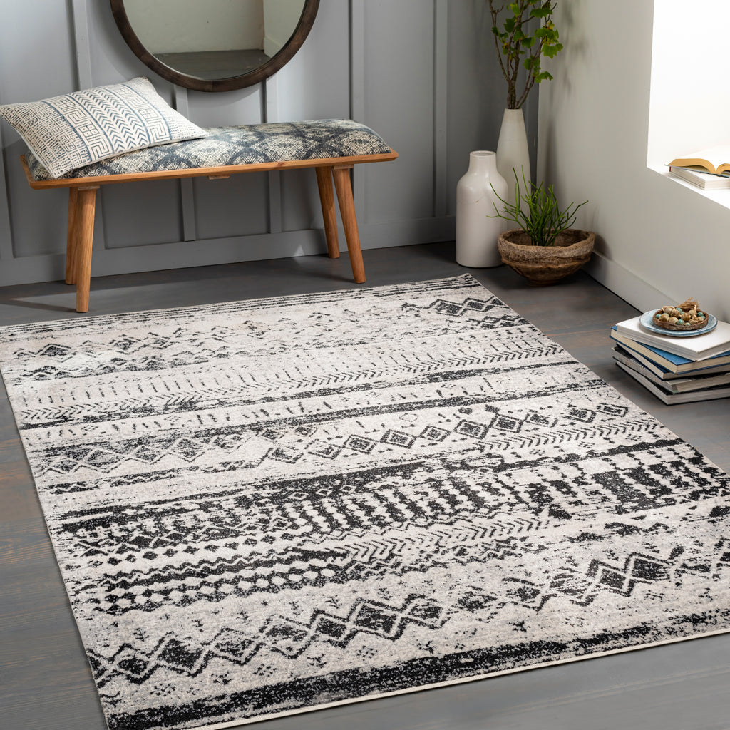 surya lavadora lvr 2329 gray rug