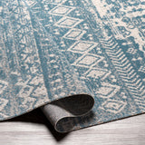 surya lavadora lvr 2332 blue rug