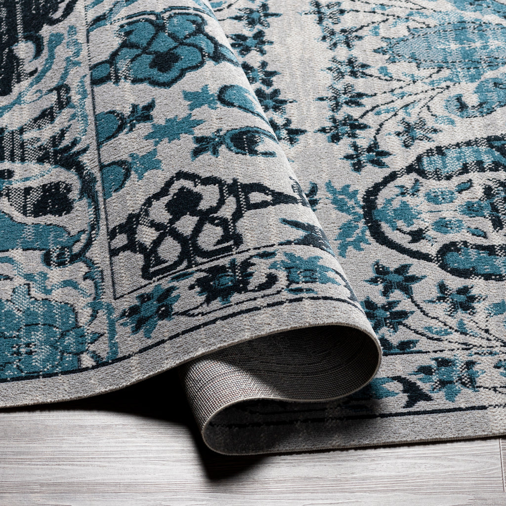 surya lavadora lvr 2333 blue rug