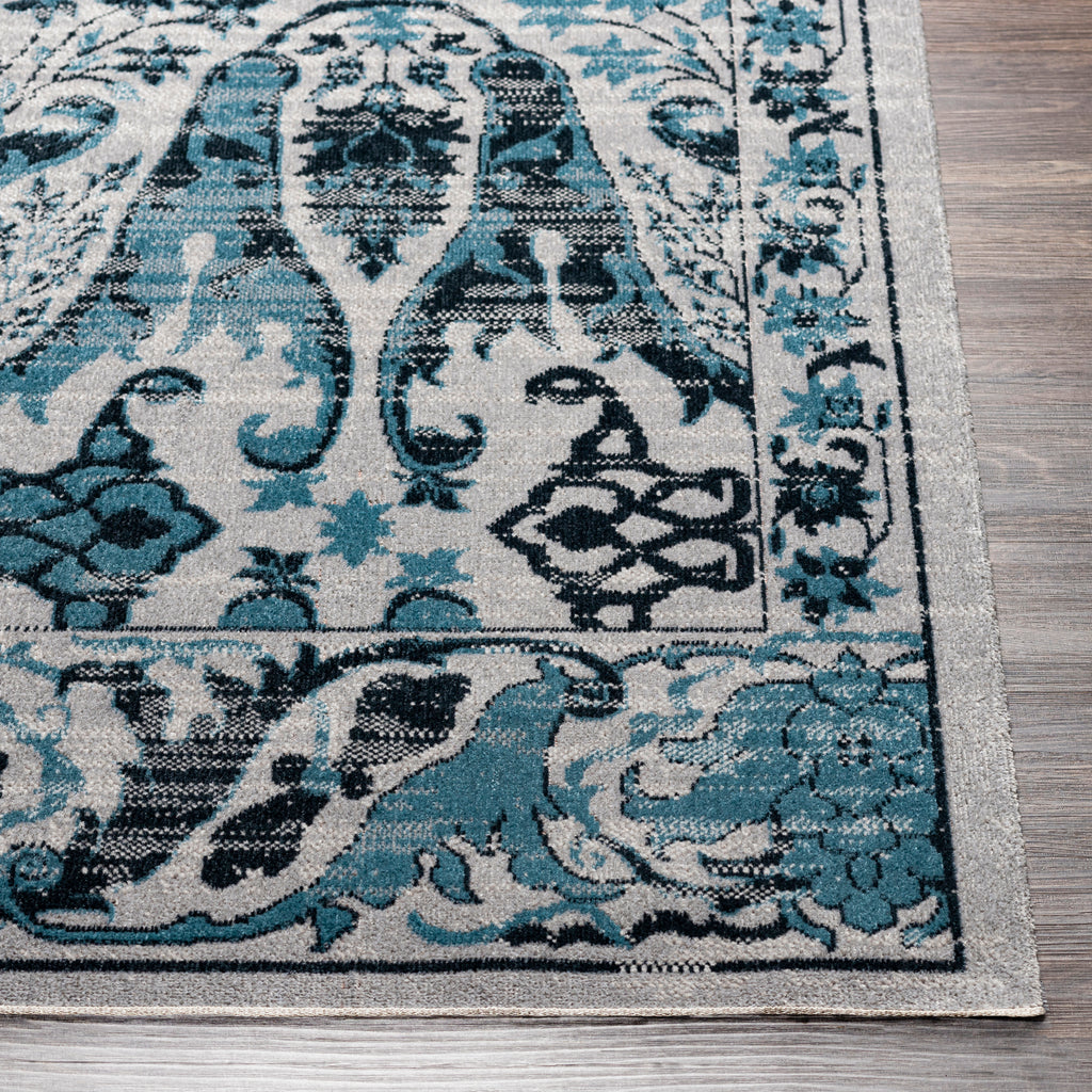 surya lavadora lvr 2333 blue rug