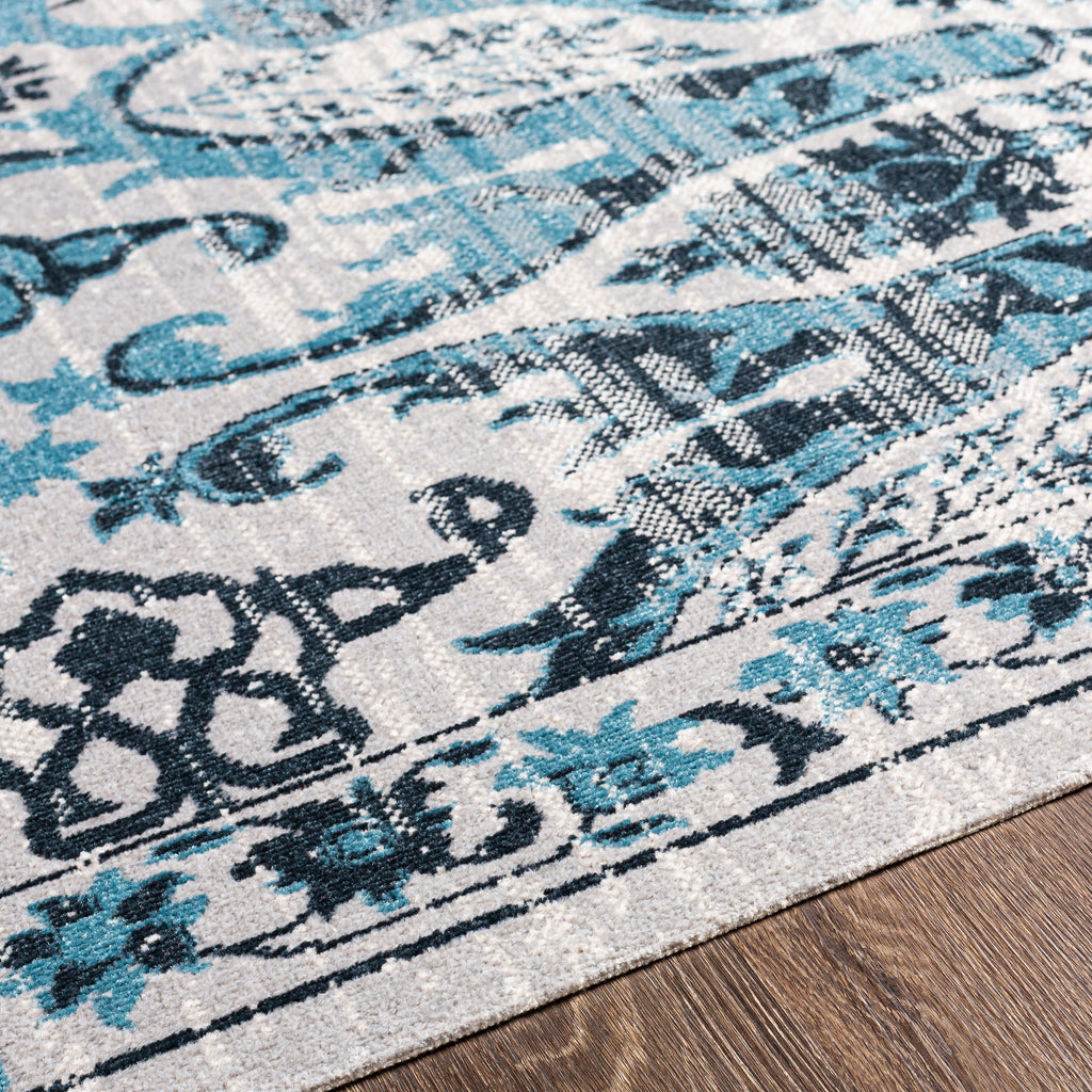 surya lavadora lvr 2333 blue rug
