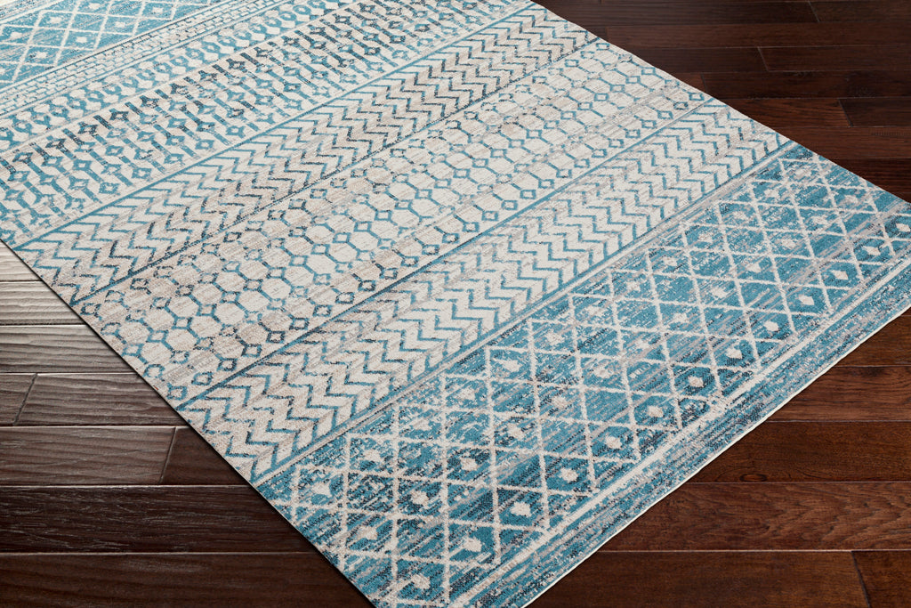 surya lavadora lvr 2334 blue rug